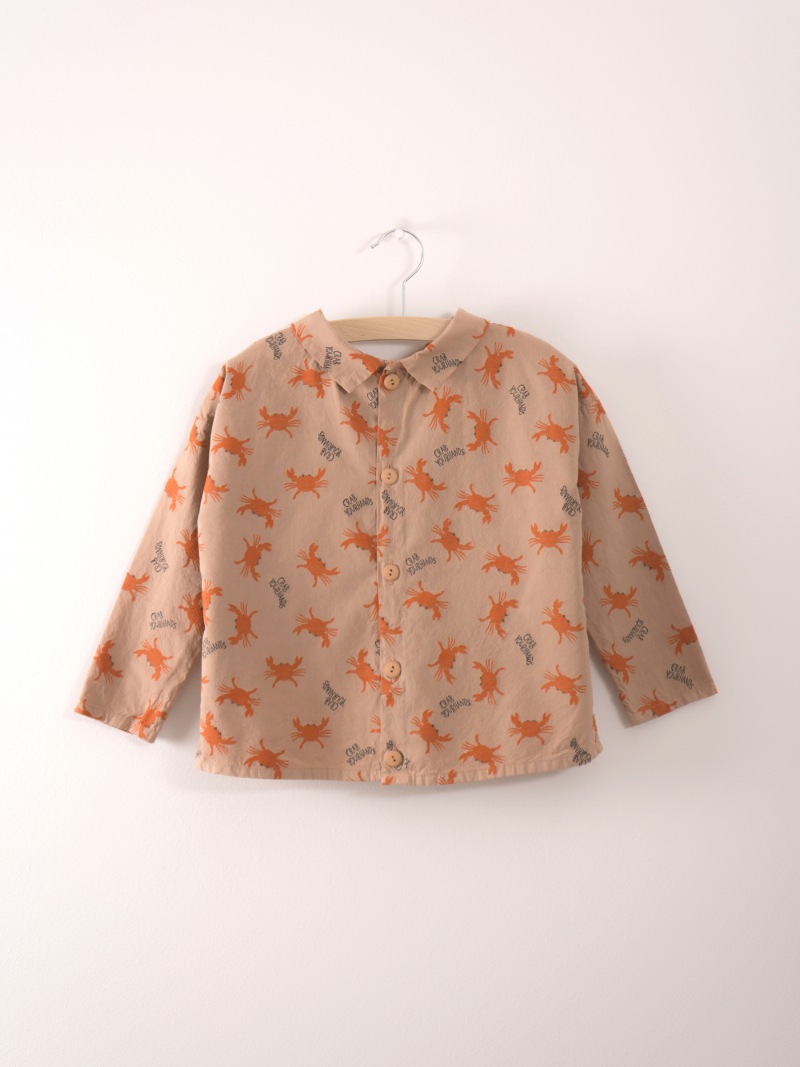  BOBO CHOSES Buttons Blouse Crab your hands