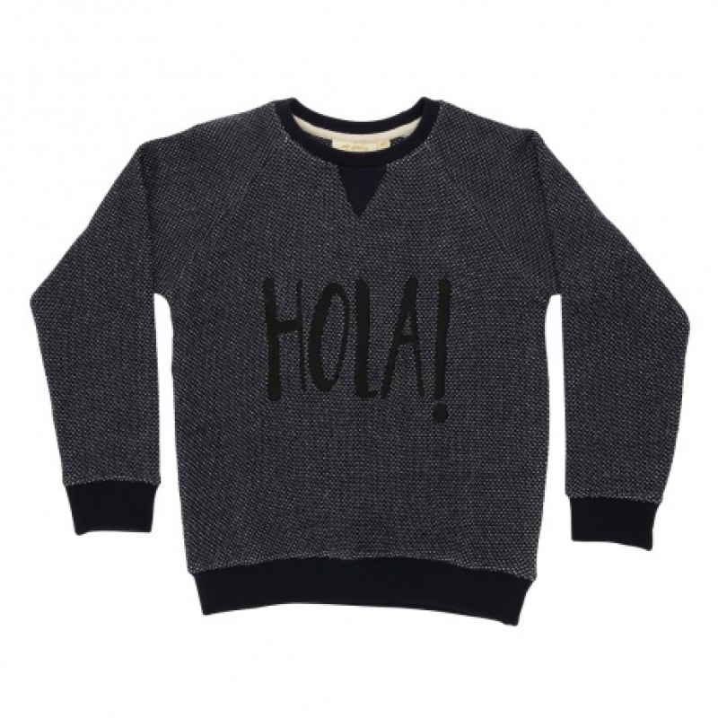  Soft Gallery Silas Sweatshirt, Hola / Marine, Hola Embroidery