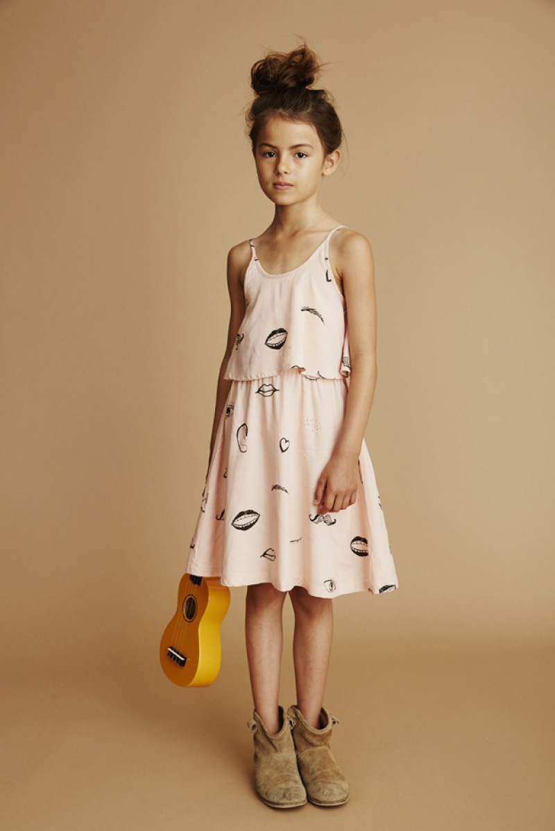  Soft Gallery Marisol Dress Woven, AOP Features / Rose Cloud