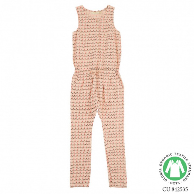  Soft Gallery Serpentine Jumpsuit Scallop Shell, AOP Volcano 