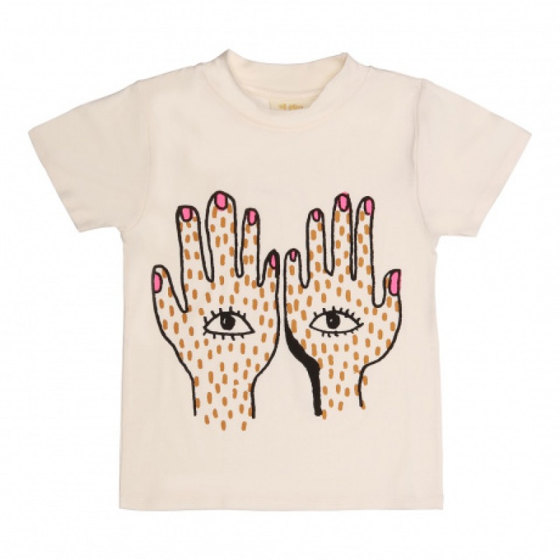  Soft Gallery Aulona T-shirt, Gardenia, Hands