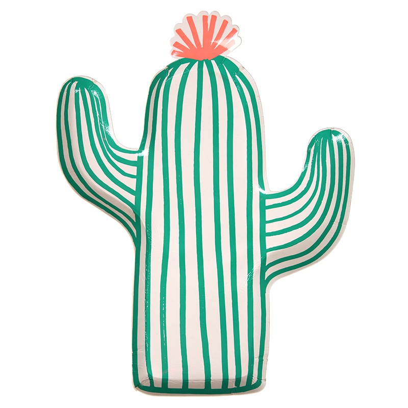  Meri Meri - Pappteller Kaktus - Cactus Napkin