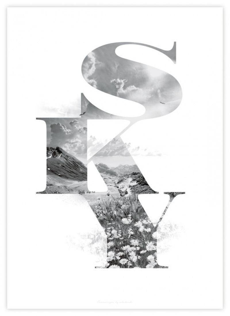  Faunascape Poster SKY von WhatWeDo