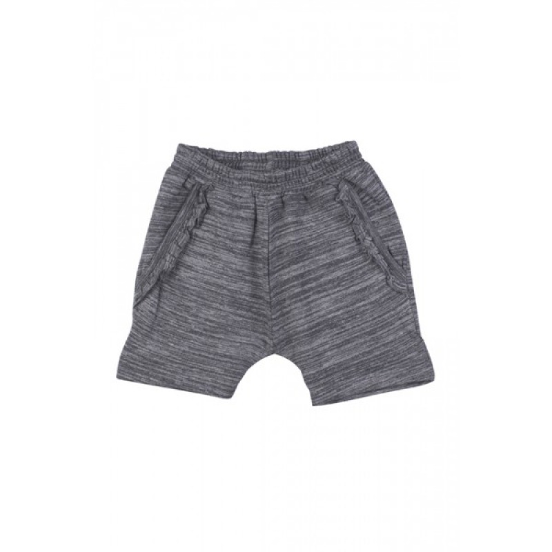  Soft Gallery FRANCES Shorts, dark grey melange