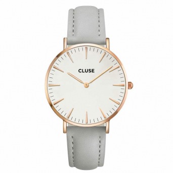  CLUSE watch La Bohème Rose Gold White/Grey 