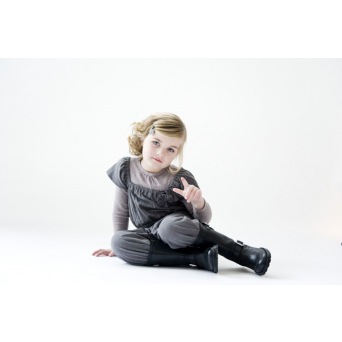  Norlie Jumpsuit mit Stoffblumen