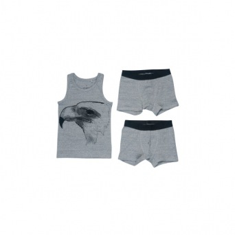  Soft Gallery Arthur Eagle Underwear, grey