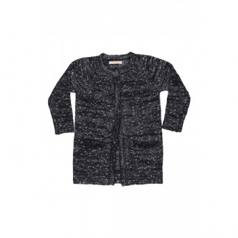  Soft Gallery DORA Cardigan, black-lurex