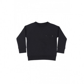  Soft Gallery - RYAN Black Quilt Sweat