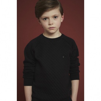  Soft Gallery - RYAN Black Quilt Sweat