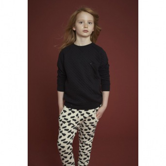  Soft Gallery - RYAN Black Quilt Sweat