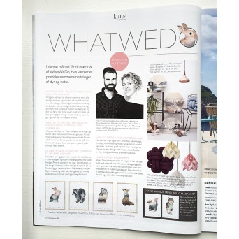  Faunascape Plywood Print LOST HEXAGON von WhatWeDo